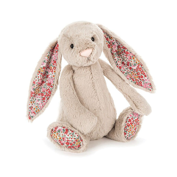 Small Blossom Beige Bunny